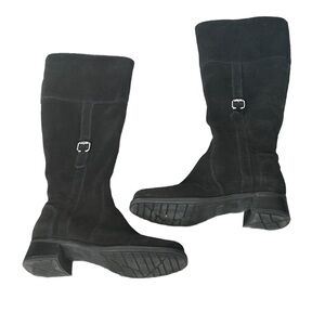 La CANADIENNE | Black Suede Winter Boots